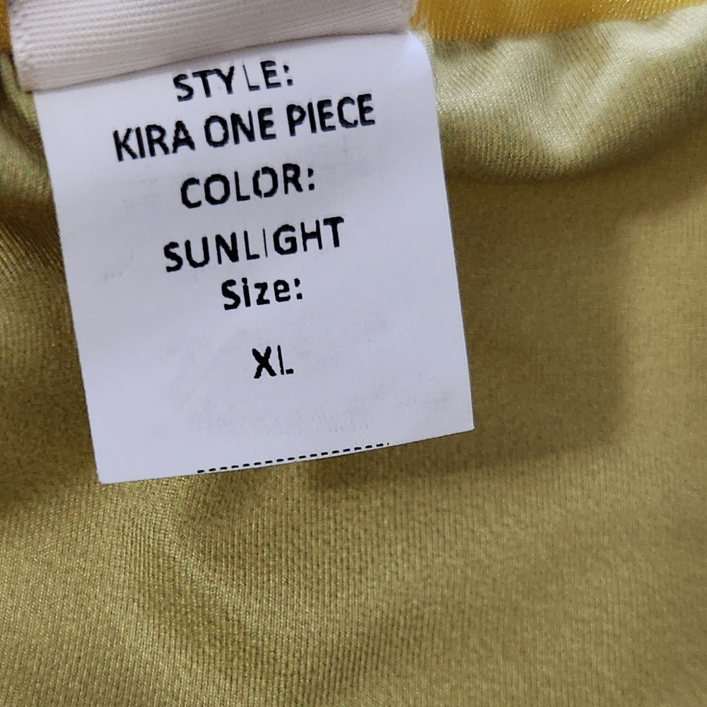 New!Baobab Collection Kira One Piece Swimsuit In Sunlight - Picture 12 of 12